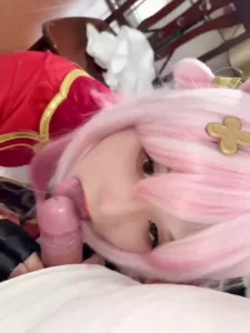 漫展结束约的cos